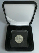 Load image into Gallery viewer, 1916 KING GEORGE V BARE HEAD .925 SILVER BUNC ONE SHILLING COIN IN CAPSULE & BOX