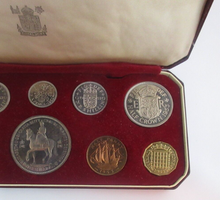 Load image into Gallery viewer, 1953 Coronation Queen Elizabeth II UK Proof 10 Coin Set In Original Box