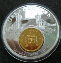 Load image into Gallery viewer, HISTORY OF BRITISH CURRENCY PROOF MEDALIONS & COINS GOLD AND SILVER PLATED