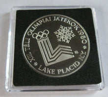 Load image into Gallery viewer, 1980 OLYMPIC GAMES .999 SILVER BU HUNGARY 200 FORINT COIN BOX & COA