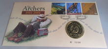 Load image into Gallery viewer, 1951-2001 THE ARCHERS - FROM THE HEART OF THE COUNTRY MEDALLIC COVER PNC & INFO
