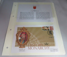 Load image into Gallery viewer, HENRY IV HISTORY OF THE MONARCHY PNC, FIRST DAY COVER,STAMPS & INFORMATION SET