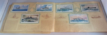 Load image into Gallery viewer, AN ALBUM OF MODERN NAVAL CRAFT CONTAINS A COMPLETE SET OF 50 CIGARETTE CARDS JPS