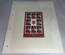Load image into Gallery viewer, EDWARD VII HISTORY OF THE MONARCHY PNC, FIRST DAY COVER,STAMPS & INFORMATION SET