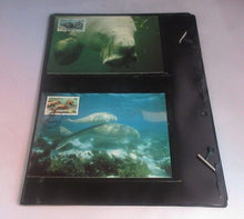Load image into Gallery viewer, Dugong WWF Info Sheets Exclusive Stamps from Vanuatu and FDC's