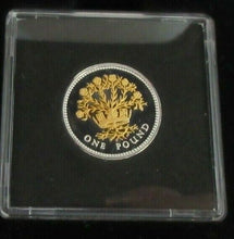 Load image into Gallery viewer, 2008 Royal Mint Northern Ireland The Floral £1 One Pound Silver Gold Proof Coin