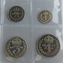 Load image into Gallery viewer, 1899 Maundy Money Queen Victoria Veiled Head Sealed/Box AUnc- Unc Spink Ref 3943