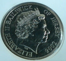 Load image into Gallery viewer, 2002 THE QUEEN'S GOLDEN JUBILEE BAILIWICK OF JERSEY £5 CROWN COVER PNC
