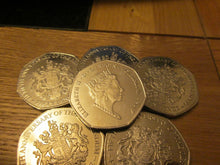 Load image into Gallery viewer, 2017 Gibraltar 50p Coin 50th Anniversary Of The Referendum form Mint sealed bag