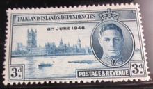 Load image into Gallery viewer, KING GEORGE VI FALKLAND ISLANDS PRE DECIMAL STAMPS - 9 X FALKLANDS STAMPS MNH