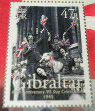 Load image into Gallery viewer, THE ROUTE TO VICTORY 60TH ANNIVERSARY OF VE DAY STAMPS MNH ON ALBUM SHEET