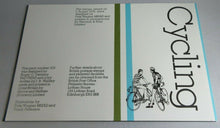 Load image into Gallery viewer, 1978 CYCLING BRITISH POST OFFICE MINT STAMPS PRESENTATION PACK
