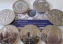 Load image into Gallery viewer, BU & Proof Commemorative £5 Crown Coins 1965 - 2018 Five Pound – Royal Mint Cc1