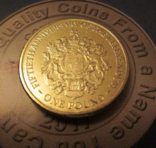 Load image into Gallery viewer, 2017 Gibraltar £1 Coin 50th Anniversary Of The Referendum form Mint sealed bag