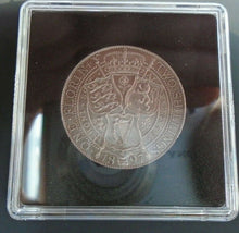 Load image into Gallery viewer, 1897 VICTORIA FLORIN TWO SHILLINGS VEILED BUST Spink 3939 CAPED & BOXED Cc1