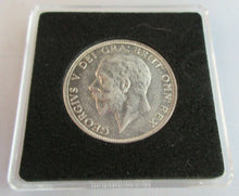 Load image into Gallery viewer, 1929 KING GEORGE VI FLORIN TWO SHILLINGS COIN aUNC .500 SILVER IN CAPSULE & BOX
