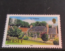 Load image into Gallery viewer, JERSEY 1986 & 1989 DECIMAL STAMPS X 4 MNH IN STAMP HOLDER