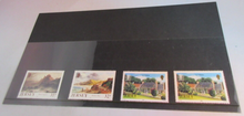 Load image into Gallery viewer, JERSEY 1986 & 1989 DECIMAL STAMPS X 4 MNH IN STAMP HOLDER