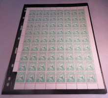 Load image into Gallery viewer, LUNDY ISLAND 23 PUFFIN STAMP SHEET OF 72 STAMPS MNH & CLEAR FRONTED STAMP HOLDER