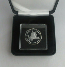 Load image into Gallery viewer, Isle of Man 1977 925 Sterling Silver Proof 50p Fifty Pence In Quad Box