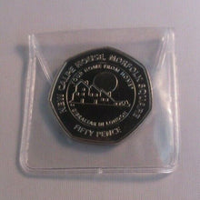 Load image into Gallery viewer, New Calpe House - Norfolk Square 2018 Gibraltar 50p Fifty Pence Coin in Flip