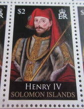 Load image into Gallery viewer, HENRY IV HISTORY OF THE MONARCHY PNC, FIRST DAY COVER,STAMPS & INFORMATION SET