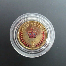 Load image into Gallery viewer, UK Queen Elizabeth II Gold Rhodium Platinum Enamelled coins 1 PENNY FLORIN ECT