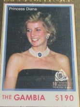Load image into Gallery viewer, 1961-1997 PRINCESS DIANA THE PEOPLES PRINCESS THE GAMBIA $190 STAMP MNH