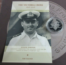 Load image into Gallery viewer, £5 Victoria Cross 2006 Silver Proof Coins From The Channel Islands With COA