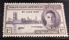 Load image into Gallery viewer, KING GEORGE VI FALKLAND ISLANDS PRE DECIMAL STAMPS - 9 X FALKLANDS STAMPS MNH