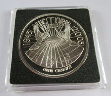 Load image into Gallery viewer, 2005 VICTORY IN EUROPE QUEEN ELIZABETH II SILVER PROOF ONE CROWN BOX/COA