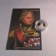 Load image into Gallery viewer, Great Britons Silver Proof Crown Collection 1oz £5 Coins Channel Islands +COA