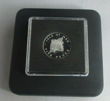 Load image into Gallery viewer, Isle of Man 1977 925 Sterling Silver Proof 5p Five Pence In Quad Box