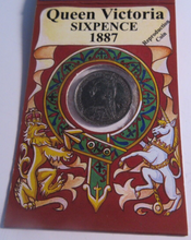 Load image into Gallery viewer, QUEEN VICTORIA 1837-1901 SIXPENCE RE-STRIKE COIN PACK
