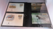 Load image into Gallery viewer, Black Lechwe WWF Info Sheets Exclusive Stamps from Zambia and FDC's