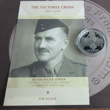 Load image into Gallery viewer, £5 Victoria Cross 2006 Silver Proof Coins From The Channel Islands With COA