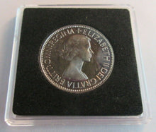 Load image into Gallery viewer, 1953 QUEEN ELIZABETH II PROOF FLORIN TWO SHILLINGS COIN IN QUADRANT CAPSULE