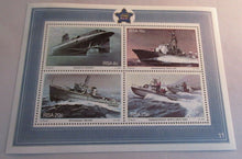 Load image into Gallery viewer, 1982 RSA SIMON TOWN NAVAL BASE MINI SHEET RSA 8C,15C, 20C & 25c STAMPS MNH