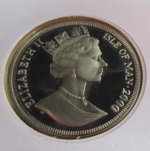 Load image into Gallery viewer, 2000 THE DEVELOPMENT OF TIME SILVER PROOF, GOLD PLATED 1 CROWN COIN COVER PNC
