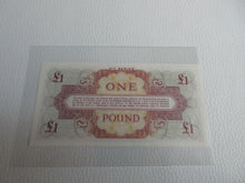 Load image into Gallery viewer, BRITAN ARMED FORCES £1 NOTE GEM Uncirculated 1962 ONE Pound K2 8984--