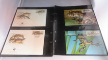 Load image into Gallery viewer, Amphibians WWF Info Sheets Exclusive Stamps from Czechoslovakia and FDC's