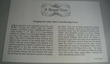 Load image into Gallery viewer, 2005 TROOPING THE COLOUR COMMEMORATIVE PROOF SILVER FIVE POUND CROWN COIN PNC