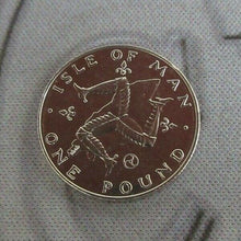 Load image into Gallery viewer, IOM Isle of Man 1978 1979 £1 One Pound Coin Triskeles BRILLIANT Uncirculated