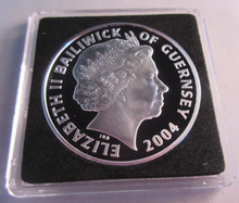 Load image into Gallery viewer, 2004 HISTORY OF THE ROYAL NAVY HMS INVINCIBLE SILVER PROOF £5 COIN ROYAL MINT