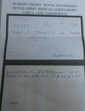 Load image into Gallery viewer, 1914 - 1918 WWI PHOTOGRAPH POST CARDS HOME ROYAL ENGINEERS ARMY MEDICAL CORPS