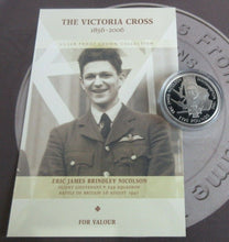 Load image into Gallery viewer, £5 Victoria Cross 2006 Silver Proof Coins From The Channel Islands With COA