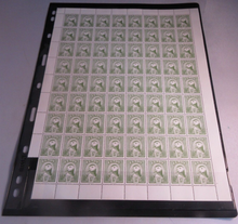 Load image into Gallery viewer, LUNDY ISLAND 17 PUFFIN STAMP SHEET OF 72 STAMPS MNH & CLEAR FRONTED STAMP HOLDER
