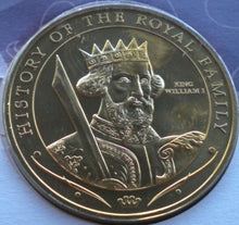 Load image into Gallery viewer, 1066-1087 WILLIAM I HISTORY OF THE MONARCHY ONE DOLLAR FIRST DAY COIN COVER PNC