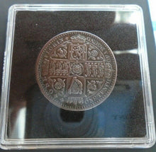 Load image into Gallery viewer, 1849 Great Britain Victoria Godless One Florin Two Shillings Silver Coin boxed