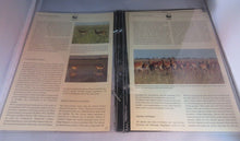 Load image into Gallery viewer, Black Lechwe WWF Info Sheets Exclusive Stamps from Zambia and FDC's